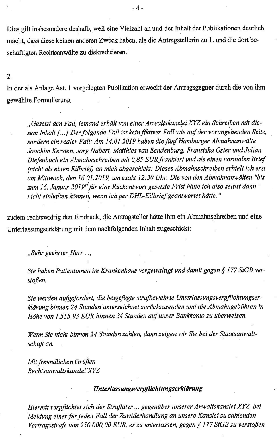 Antrag auf Erlass einer EV von Jörg Nabert, Seite 4